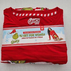 Grinch Pijama Set For Women Size M
